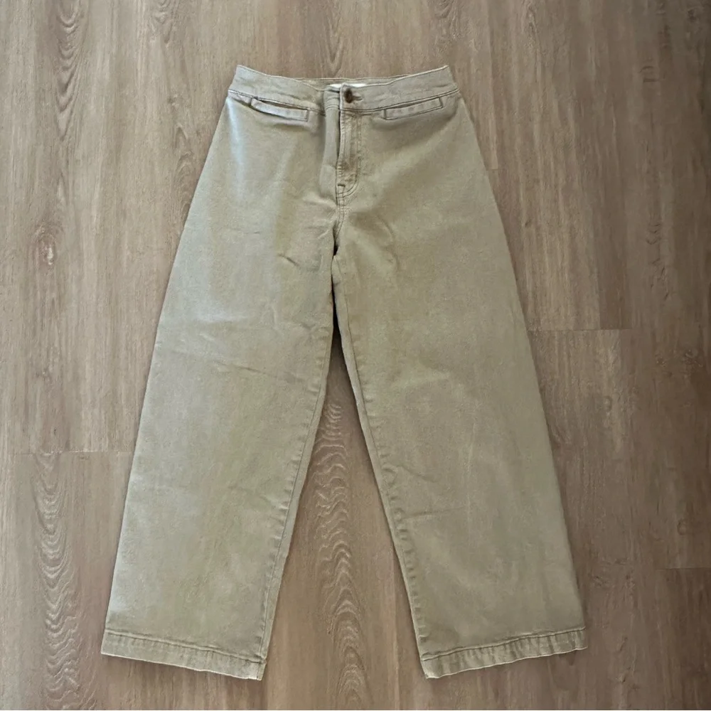 Madewell Emmet Wide Leg Crop 28P - Picture 3 of 4